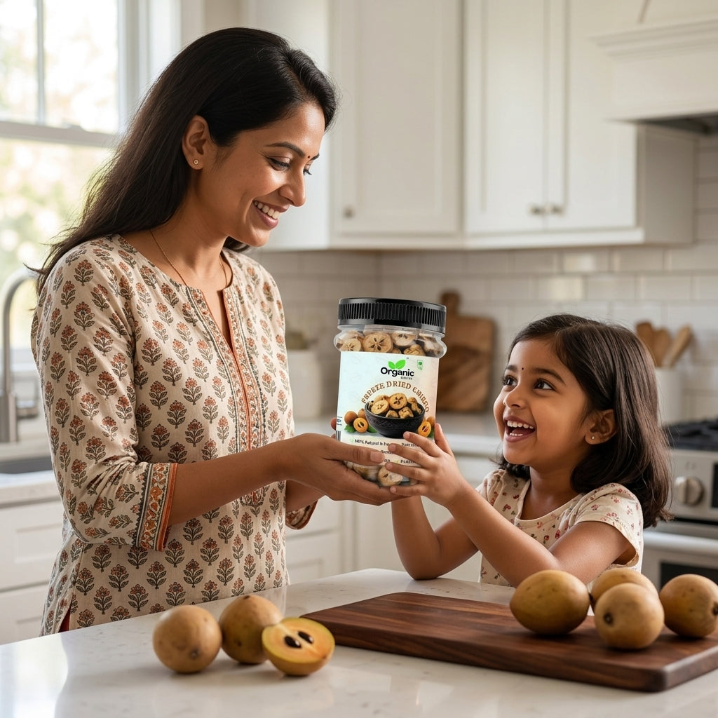 Freeze Dried Chikoo