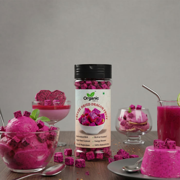 Freeze Dried Dragon Fruit