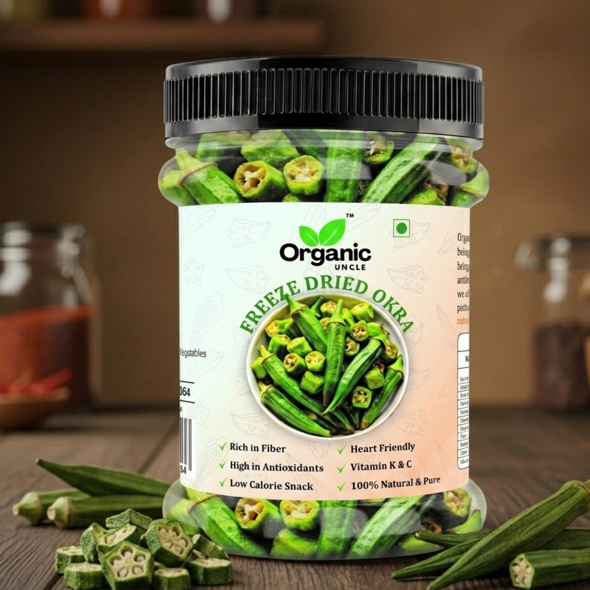 Freeze Dried Okra