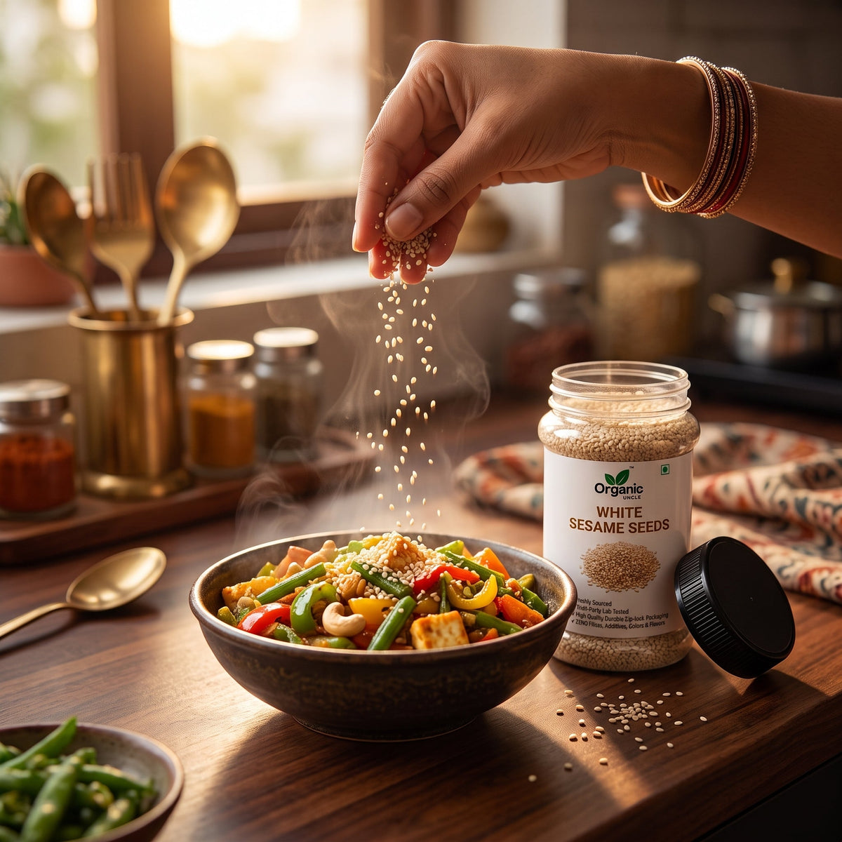 White Sesame Seeds