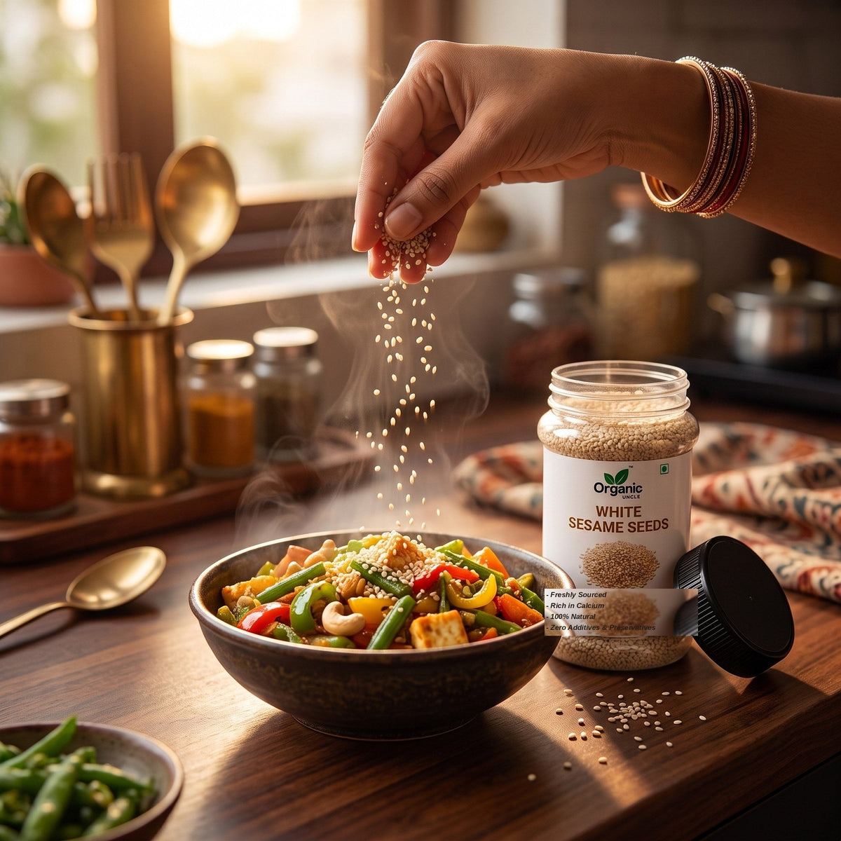 White Sesame Seeds