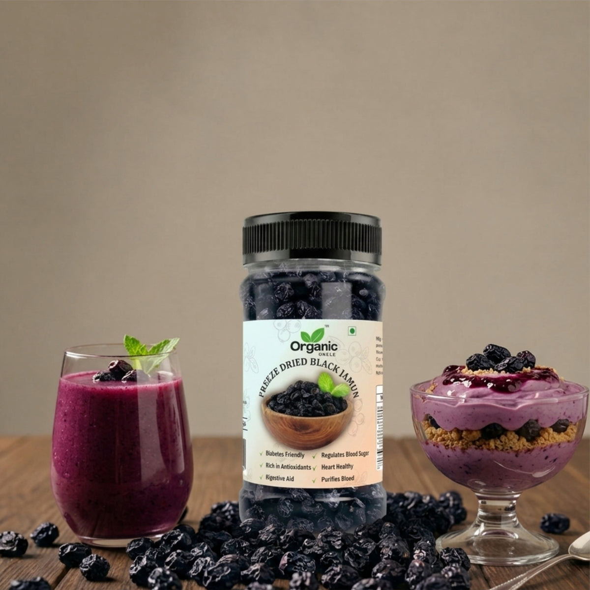 Freeze Dried Black Jamun