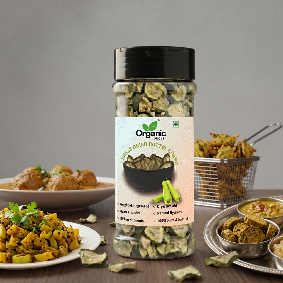 Freeze Dried Bottle Gourd