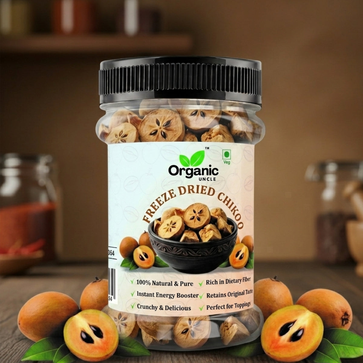 Freeze Dried Chikoo