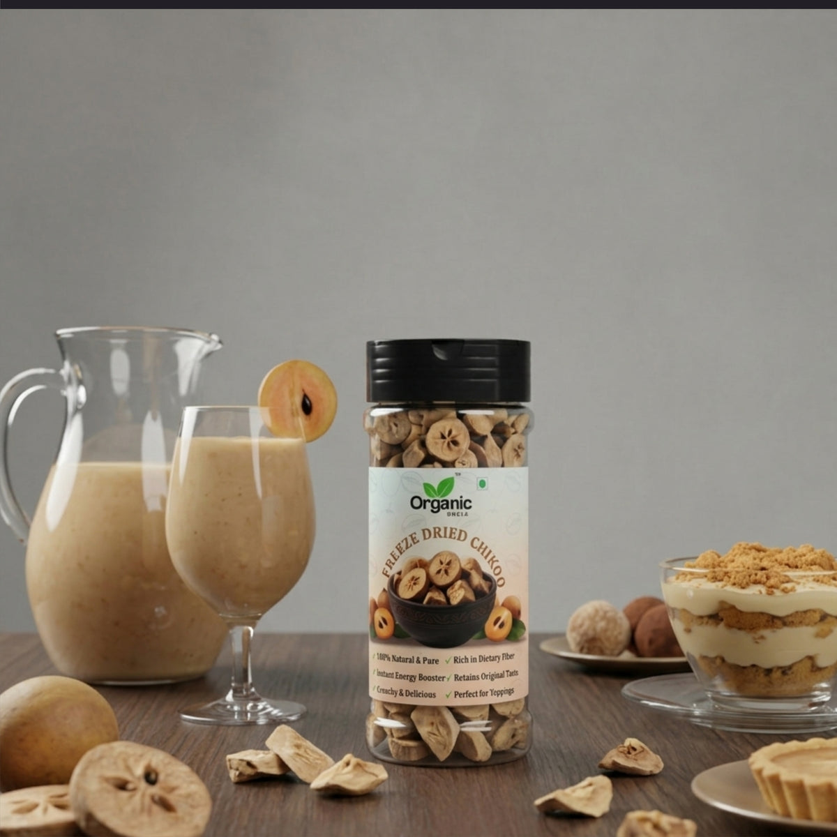 Freeze Dried Chikoo
