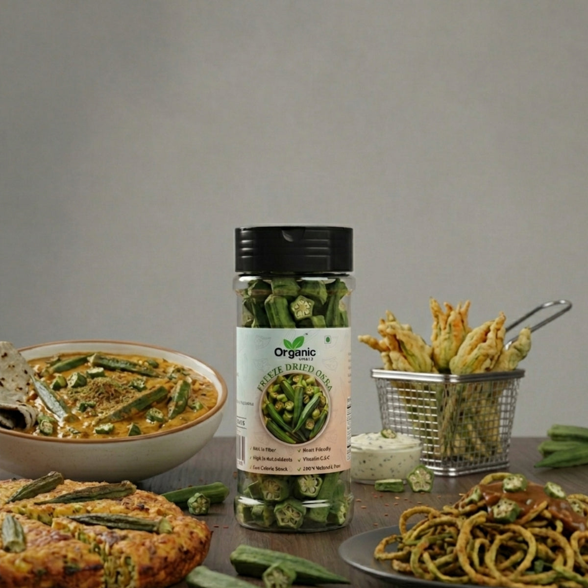 Freeze Dried Okra