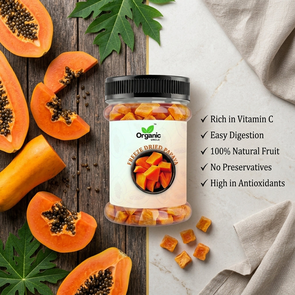 Freeze Dried Papaya