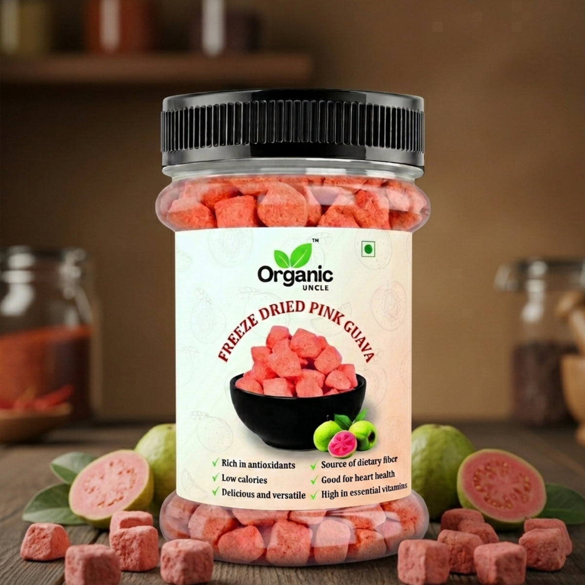 Freeze Dried Pink Guava