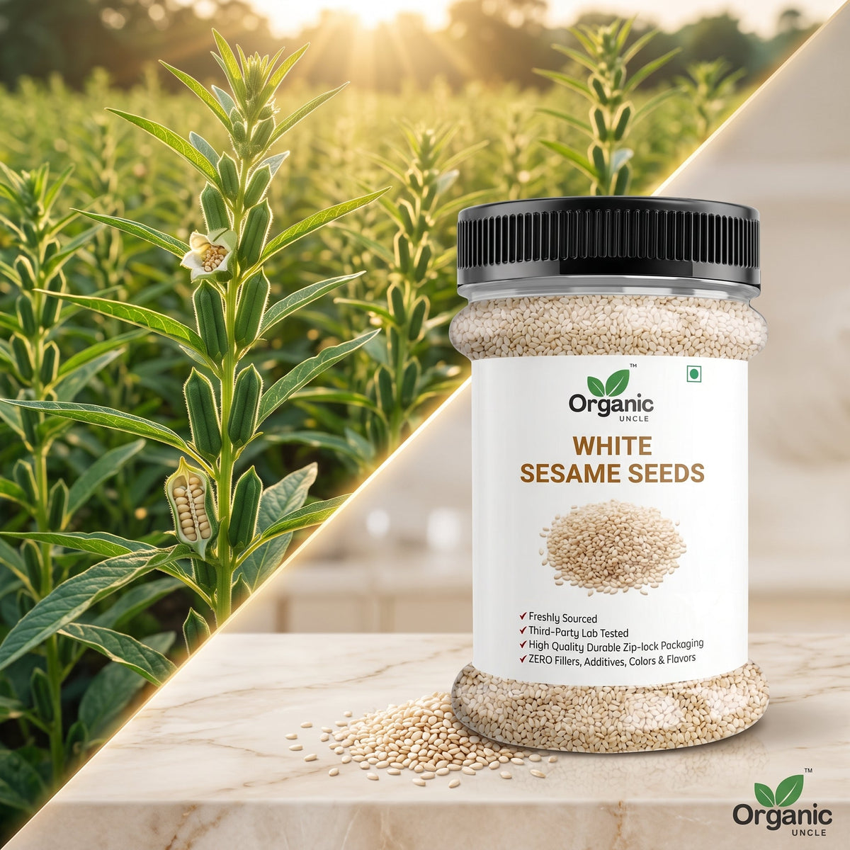 White Sesame Seeds